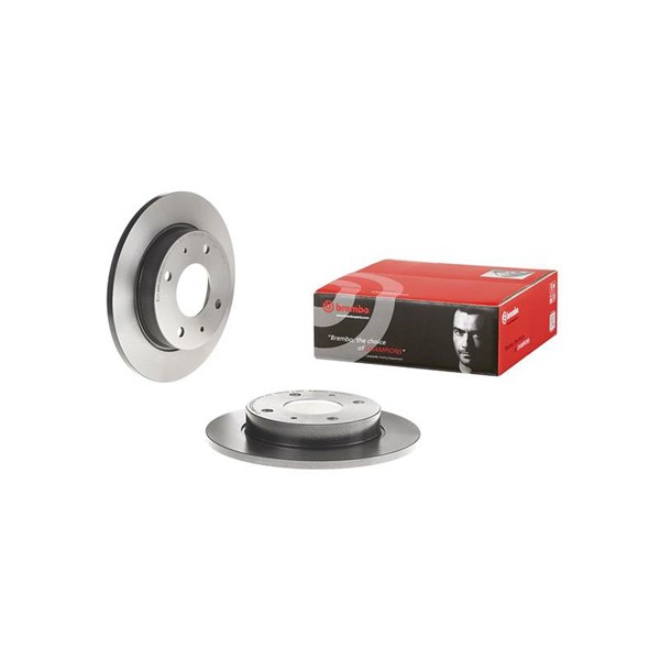 Bromsskiva Solid, Bakaxel Brembo Coated disc line 08.A607.11 BREMBO