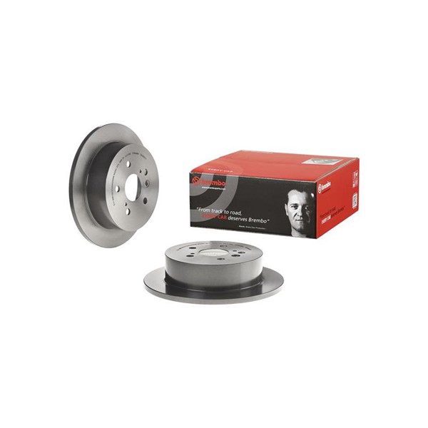 Bromsskiva Solid, Bakaxel Brembo Coated disc line 08.A608.11 BREMBO Bromsskiva Solid, Bakaxel Brembo Coated disc line 08.A608.11 BREMBO