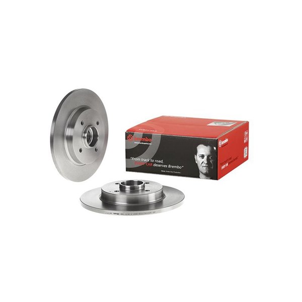 Bromsskiva Solid, Bakaxel Brembo Bearing disc line 08.A729.17 BREMBO