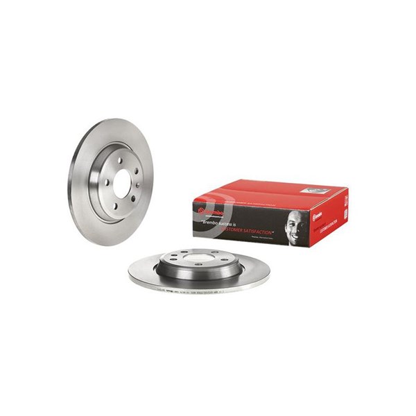 Bromsskiva Solid, Bakaxel Brembo 08.A759.10 BREMBO