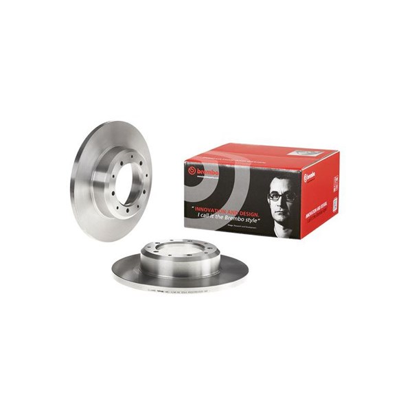 Bromsskiva Solid, Bakaxel Brembo 08.A841.10 BREMBO