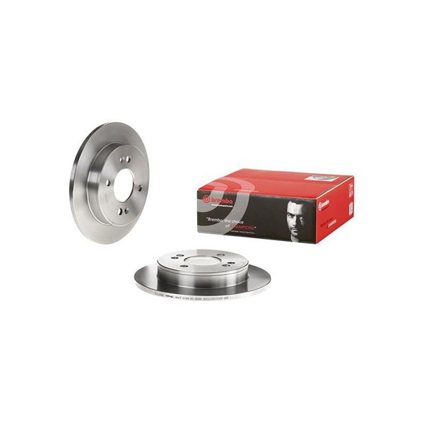 Bromsskiva, Bakaxel BREMBO