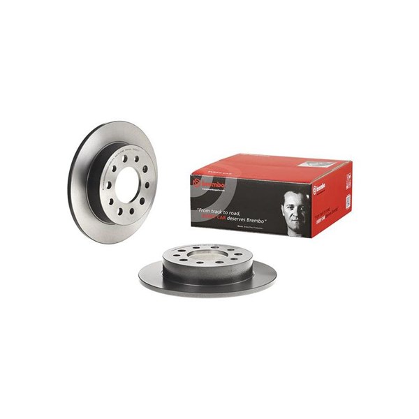 Bromsskiva Solid, Bakaxel Brembo Coated disc line 08.B027.11 BREMBO