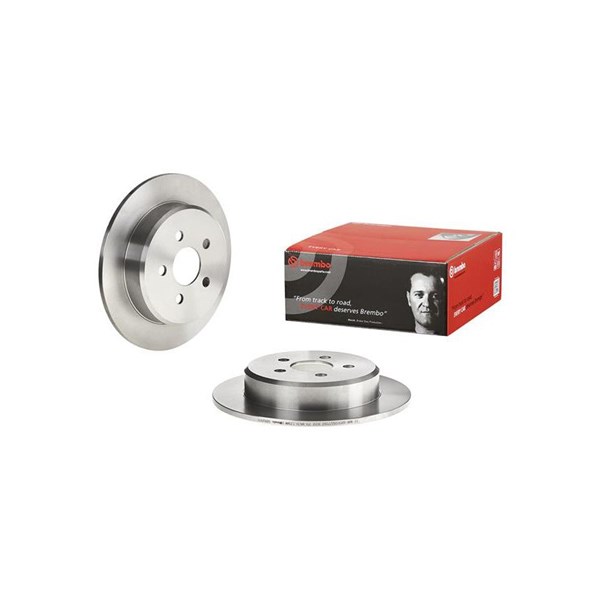 Bromsskiva Solid, Bakaxel Brembo 08.B029.10 BREMBO