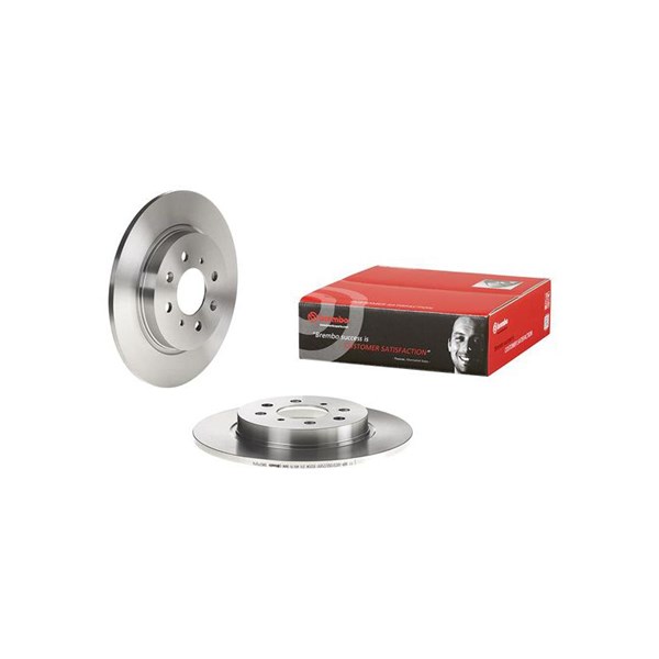 Bromsskiva, Bakaxel BREMBO