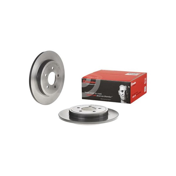 Bromsskiva Solid, Bakaxel Brembo Coated disc line 08.B412.11 BREMBO