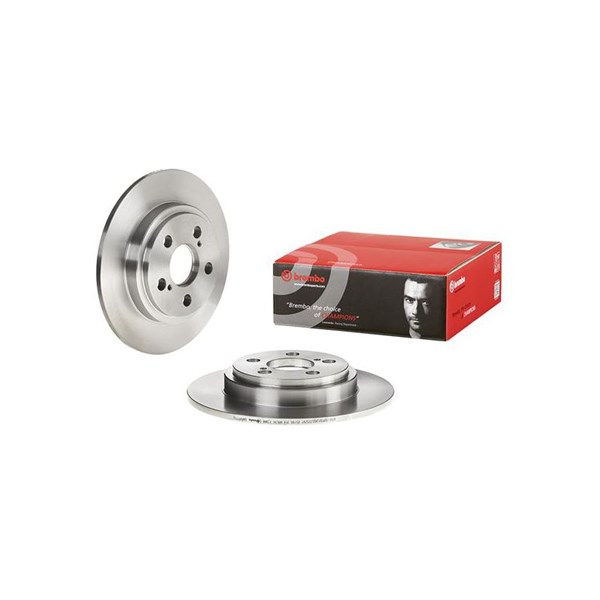 Bromsskiva Solid, Bakaxel Brembo 08.B493.10 BREMBO