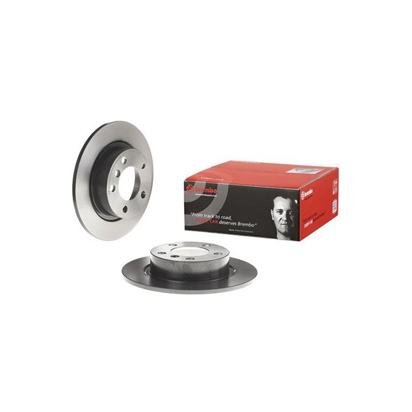 Bromsskiva Solid, Bakaxel Brembo Coated disc line 08.B649.11 BREMBO