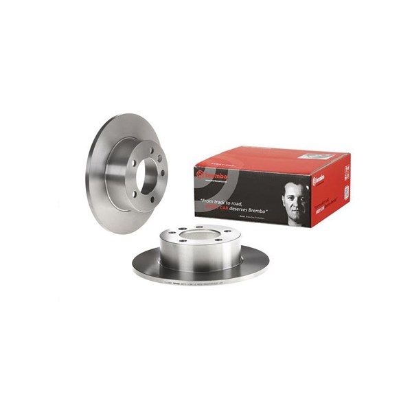 Bromsskiva, Bakaxel, Framaxel BREMBO