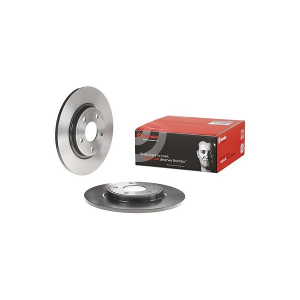 Bromsskiva Solid, Bakaxel Brembo Coated disc line 08.N249.11 BREMBO
