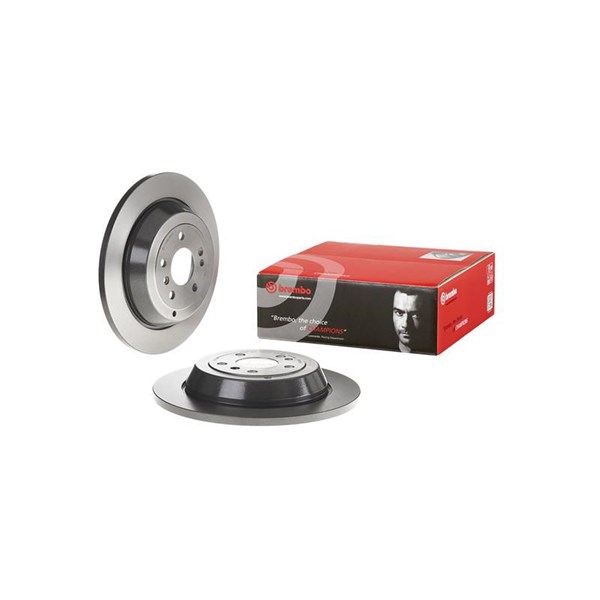 Bromsskiva Solid, Bakaxel Brembo Coated disc line 08.R101.11 BREMBO Bromsskiva Solid, Bakaxel Brembo Coated disc line 08.R101.11 BREMBO