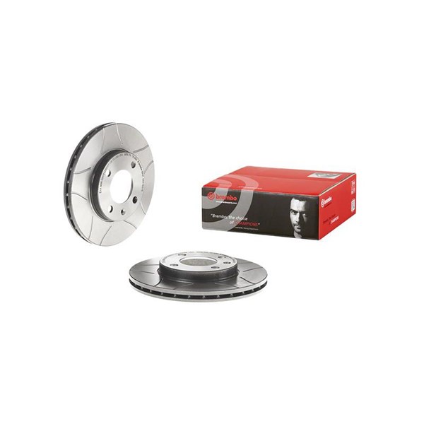 Bromsskiva Ventilerad, Framaxel Brembo Brembo max line 09.4765.75 BREMBO