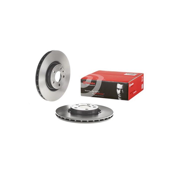 Bromsskiva Ventilerad, Framaxel Brembo 09.4939.21 BREMBO