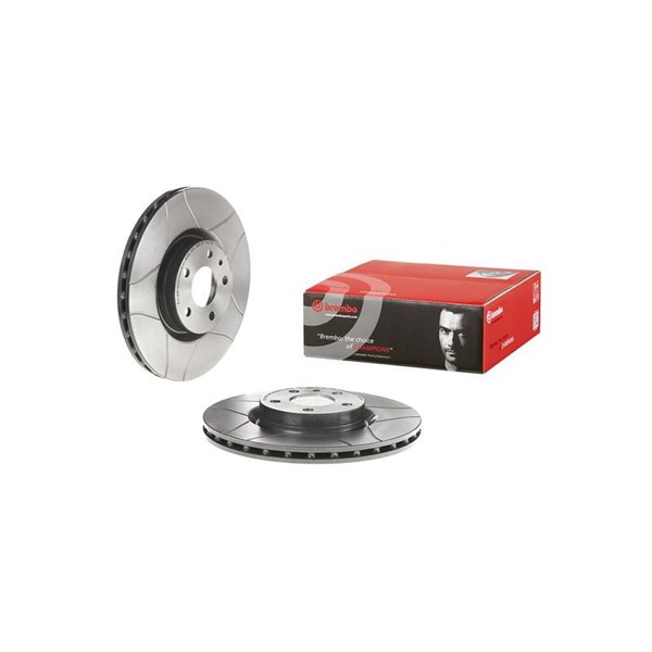 Bromsskiva Ventilerad, Framaxel Brembo Brembo max line 09.4939.76 BREMBO
