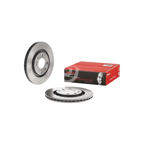 Bromsskiva Ventilerad, Framaxel Brembo 09.4987.21 BREMBO