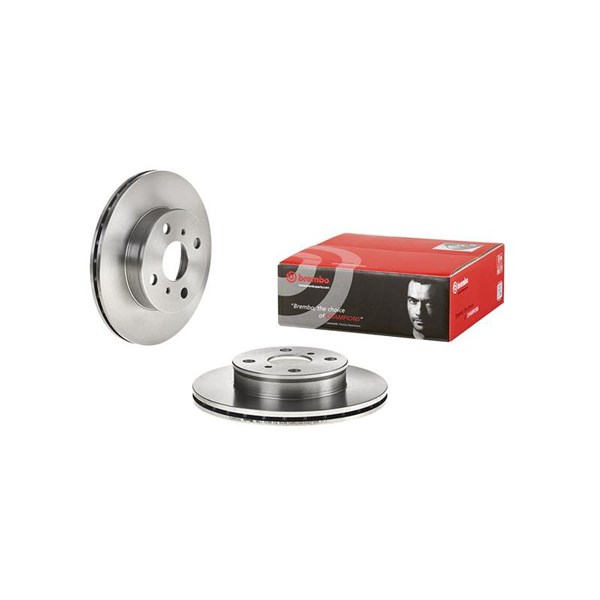 Bromsskiva Ventilerad, Framaxel Brembo 09.5084.24 BREMBO