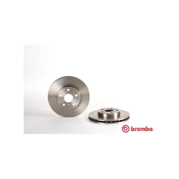 Bromsskiva Ventilerad, Framaxel Brembo 09.5136.10 BREMBO