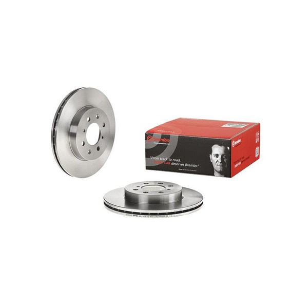 Bromsskiva Ventilerad, Framaxel Brembo 09.5509.14 BREMBO