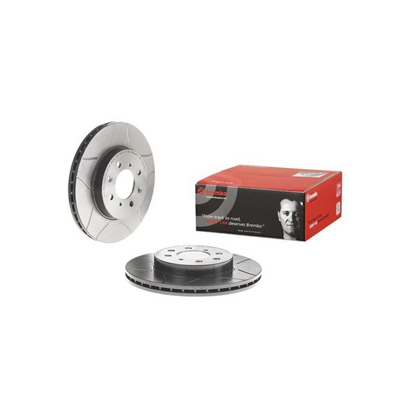 Bromsskiva Ventilerad, Framaxel Brembo Brembo max line 09.5509.75 BREMBO