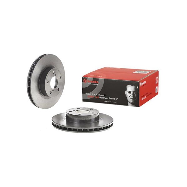 Bromsskiva Ventilerad, Framaxel Brembo 09.5673.11 BREMBO