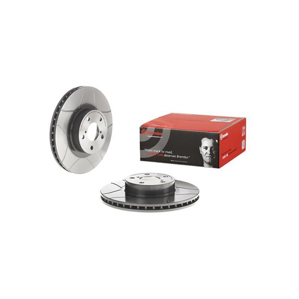 Bromsskiva Ventilerad, Framaxel Brembo Brembo max line 09.5674.76 BREMBO