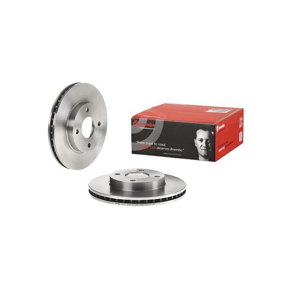 Bromsskiva Ventilerad, Framaxel Brembo 09.5707.14 BREMBO