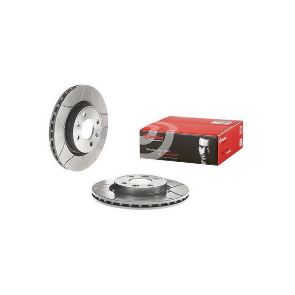 Bromsskiva Ventilerad, Framaxel Brembo Brembo max line 09.5802.76 BREMBO