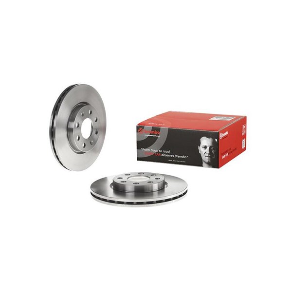 Bromsskiva Ventilerad, Framaxel Brembo 09.5843.34 BREMBO