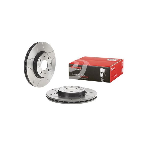 Bromsskiva Ventilerad, Framaxel Brembo Brembo max line 09.5870.75 BREMBO