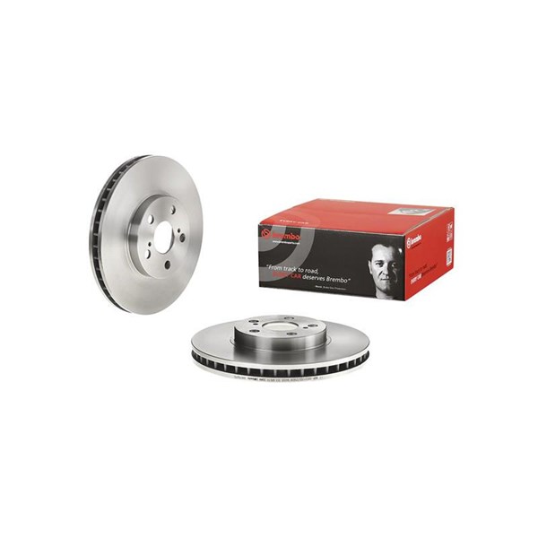 Bromsskiva Ventilerad, Framaxel Brembo 09.6708.10 BREMBO
