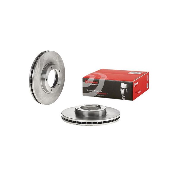 Bromsskiva Ventilerad, Framaxel Brembo 09.6710.10 BREMBO