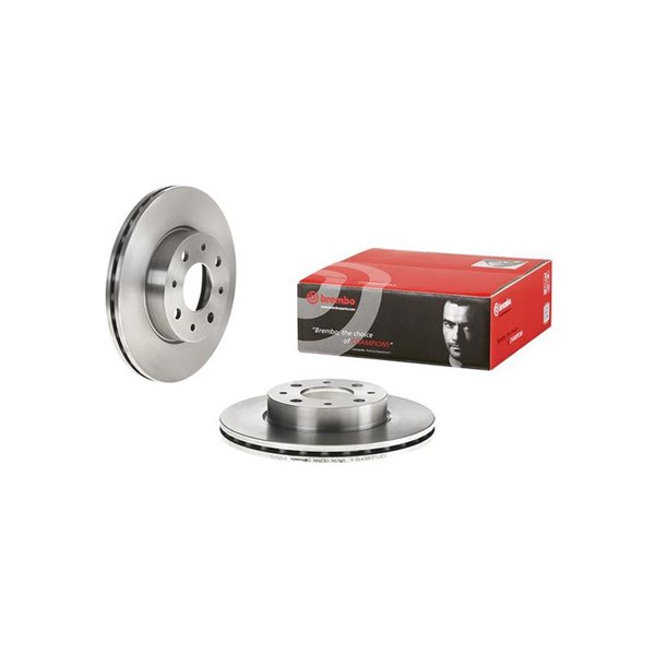 Bromsskiva Ventilerad, Framaxel Brembo 09.6725.10 BREMBO