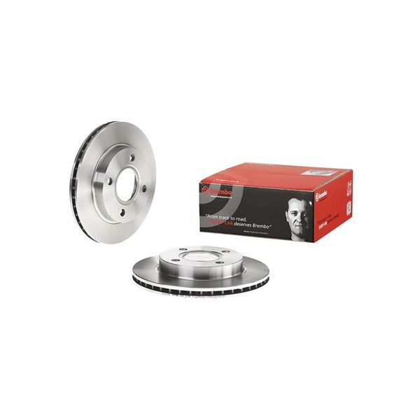 Bromsskiva Ventilerad, Framaxel Brembo 09.6727.34 BREMBO