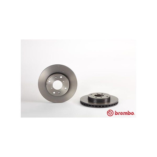 Bromsskiva Ventilerad, Framaxel Brembo 09.6753.21 BREMBO
