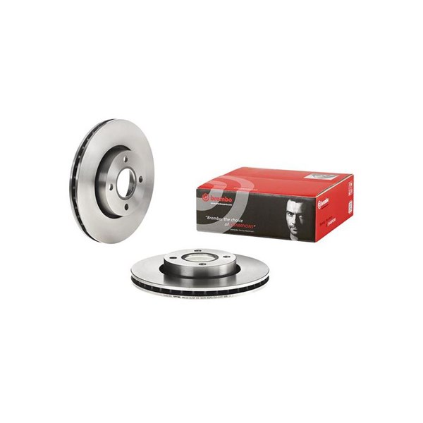 Bromsskiva Ventilerad, Framaxel Brembo 09.6766.10 BREMBO
