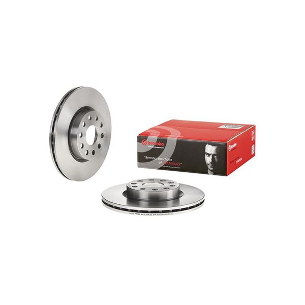 Bromsskiva Ventilerad, Framaxel Brembo 09.6769.10 BREMBO