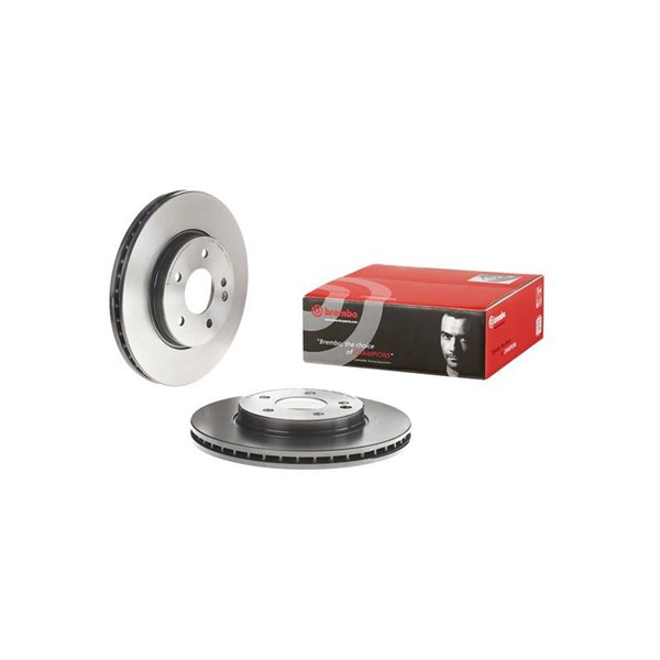 Bromsskiva Ventilerad, Framaxel Brembo 09.6845.11 BREMBO