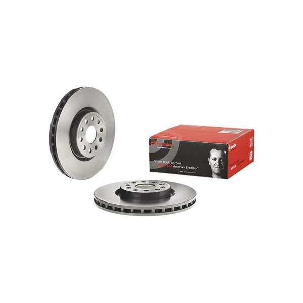 Bromsskiva Ventilerad, Framaxel Brembo 09.7074.11 BREMBO