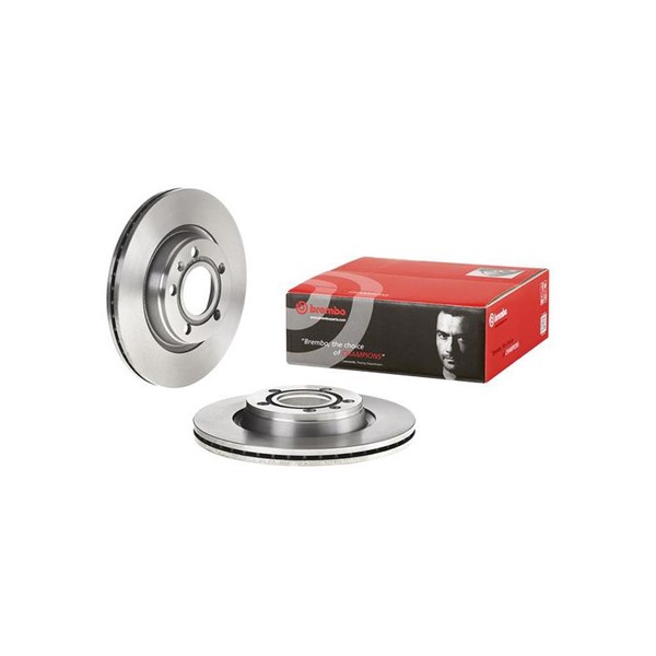 Bromsskiva Ventilerad, Framaxel, Bakaxel Brembo 09.7196.14 BREMBO