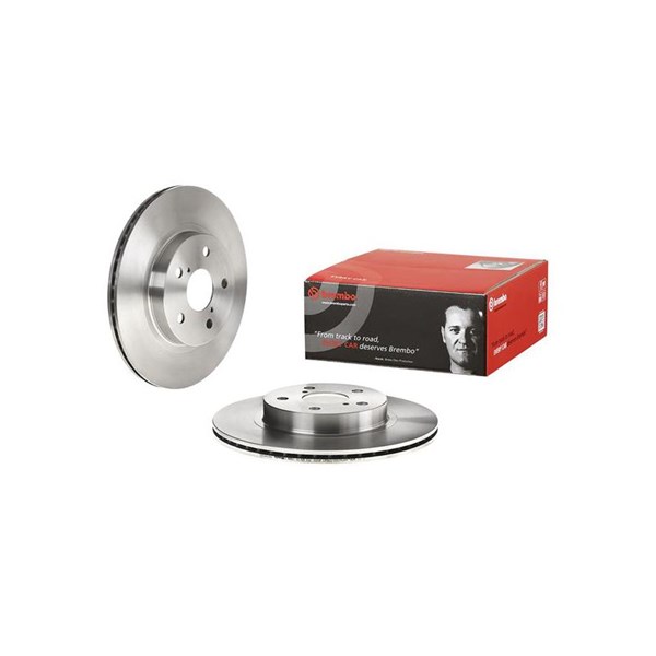 Bromsskiva Ventilerad, Framaxel Brembo 09.7225.10 BREMBO