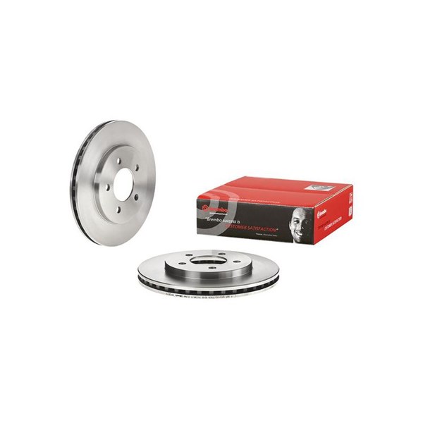 Bromsskiva Ventilerad, Framaxel Brembo 09.7367.14 BREMBO