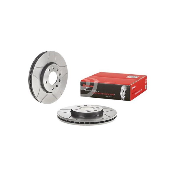 Bromsskiva Ventilerad, Framaxel Brembo Brembo max line 09.7629.75 BREMBO