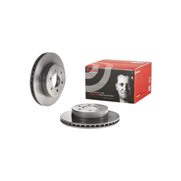 Bromsskiva Ventilerad, Framaxel Brembo 09.7650.11 BREMBO