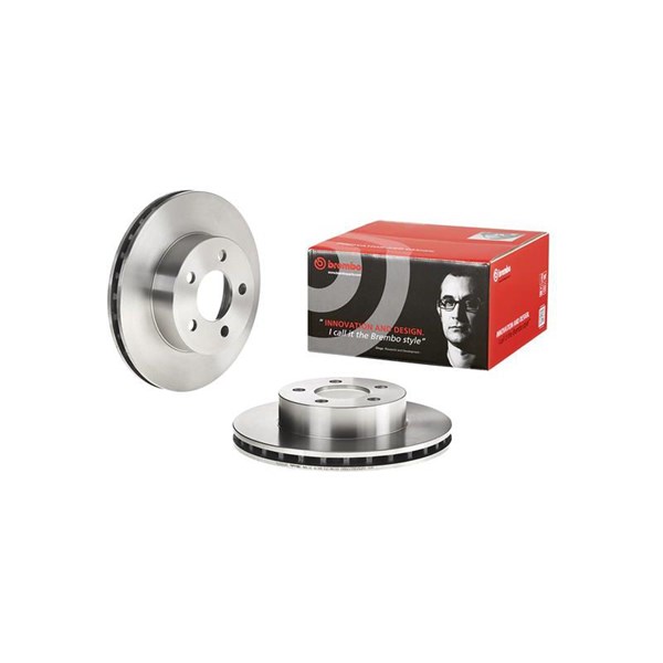 Bromsskiva Ventilerad, Framaxel Brembo 09.7652.10 BREMBO