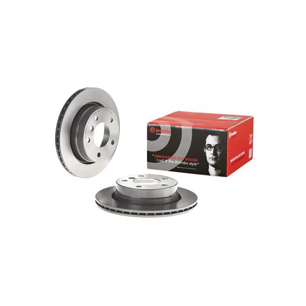 Bromsskiva Ventilerad, Bakaxel Brembo Coated disc line 09.7727.11 BREMBO