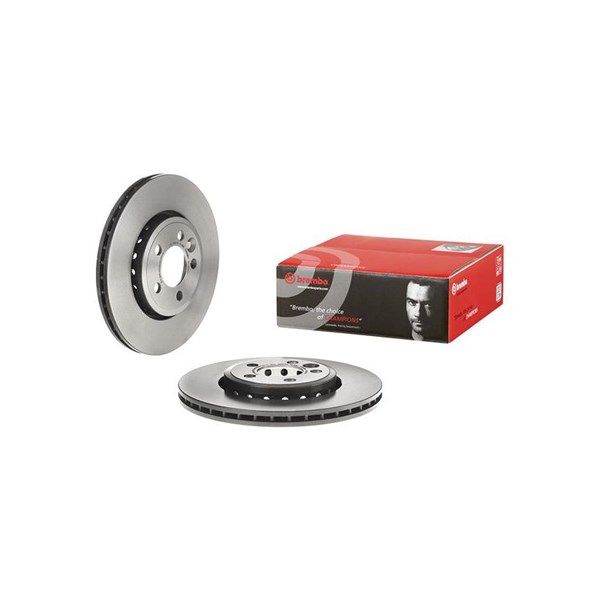 Bromsskiva Ventilerad, Framaxel Brembo 09.7879.11 BREMBO