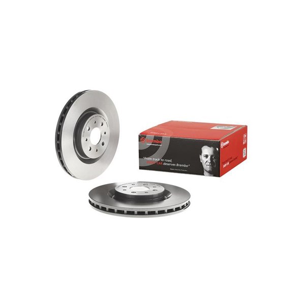 Bromsskiva Ventilerad, Framaxel Brembo 09.8004.41 BREMBO