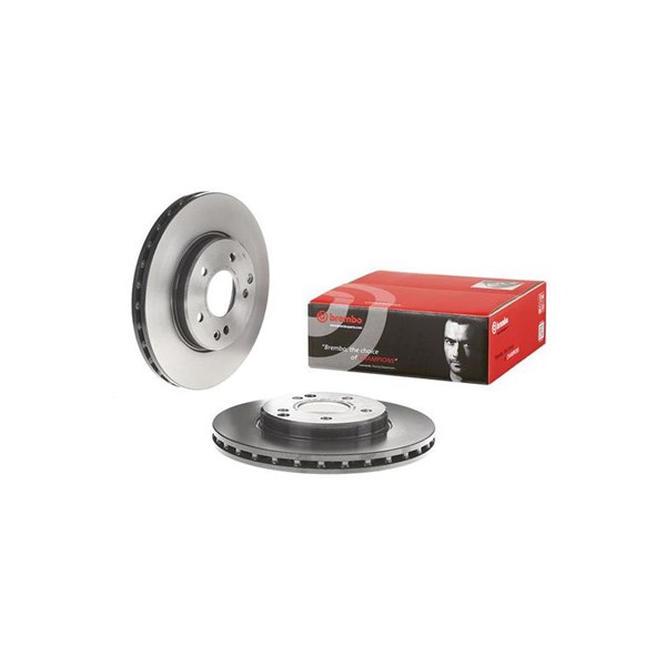 Bromsskiva Ventilerad, Framaxel Brembo 09.8411.11 BREMBO
