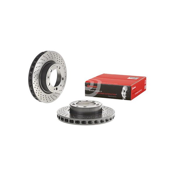 Bromsskiva Hålad/ventilerad Brembo Coated disc line 09.8421.11 BREMBO