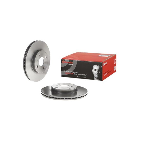 Bromsskiva Ventilerad, Framaxel Brembo 09.8545.11 BREMBO